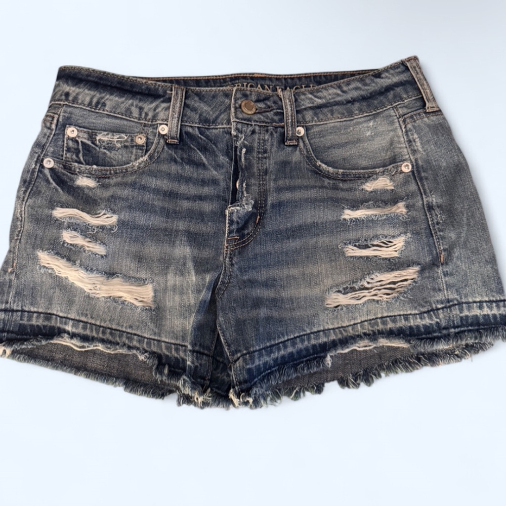 American Eagle Women’s Distressed Denim Shorts